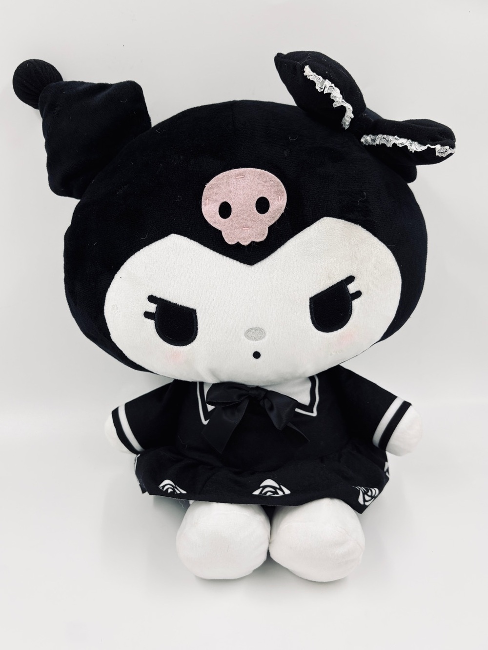 Sanrio Yurukawa Mystic Lolita Kuromi Plush Gothic Doll 2022 Sega Prize RARE